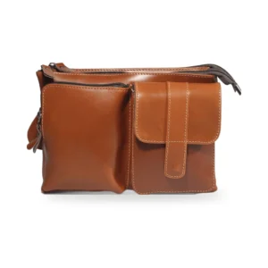 Bolsa Transversal de Couro