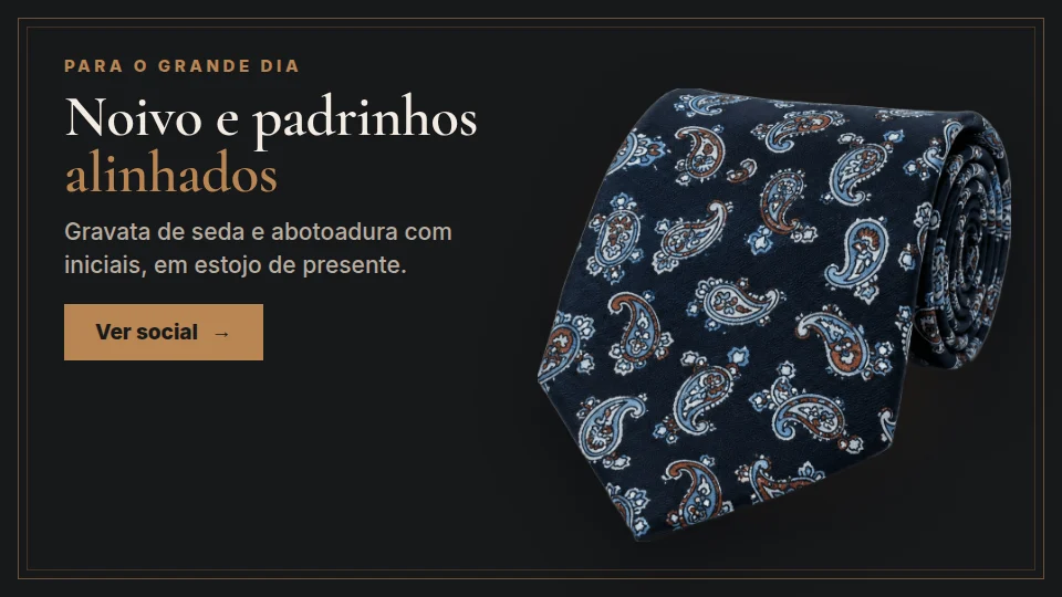 Vinco — Noivo e padrinhos
